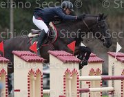 Bologni A Eloise TosTour 2013- S4 6953 : Arezzo Equestrian Centre, Bologni Arnaldo, Eloise d PV, Toscana Tour 2013, foto di Stefano Secchi ©